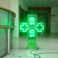 Signe de croix de pharmacie LED programmable de pharmacie d&#39;hôpital